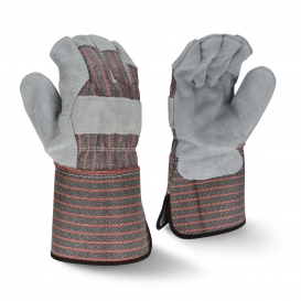 Radians RWG3103G Economy Shoulder Split Cowhide Leather Palm Gloves - Gauntlet Cuff