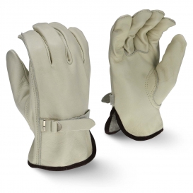 Radians RWG4221 Standard Grain Cowhide Leather Driver Gloves