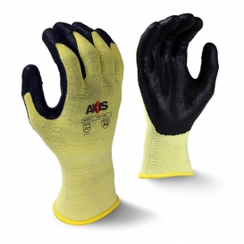 Radians RWG537 Axis Cut Level A2 Kevlar Lycra Work Gloves - Foam Nitrile Palm Coating