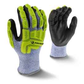 Radians RWG17 Cold Weather Latex Coated Gloves 1 Pair