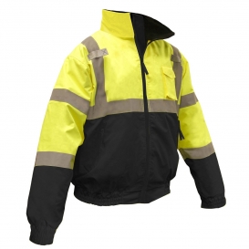 Radians SJ110B-3ZGS Type R Class 3 Two-in-One Bomber Jacket - Yellow/Black