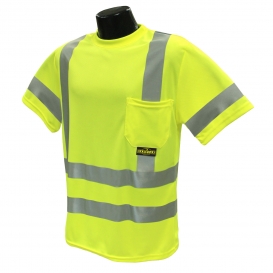 Radians ST11-3PGS Type R Class 3 Mesh Safety Shirt - Yellow/Lime
