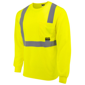 Radians ST21-2PGS Type R Class 2 Mesh Safety Shirt - Yellow/Lime