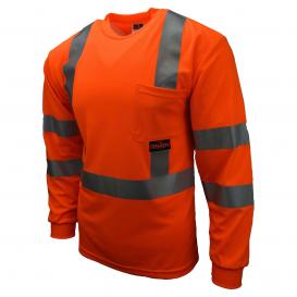 Radians ST21-3POS Type R Class 3 Mesh Safety Shirt - Orange