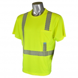 Radians ST31-2PGS Type R Class 2 Mesh Safety Shirt with RadCool - Yellow/Lime
