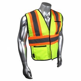 Radians SV010X-1 Type R Class 2 Economy Breakaway X-Back Safety Vest - Yellow/Lime