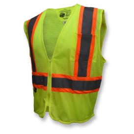 Radians SV225-2ZGM Type R Class 2 Self Extinguishing Two-Tone Safety Vest - Yellow/Lime