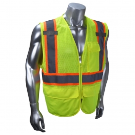 Radians SV272-2ZGM Type R Class 2 Multipurpose Two-Tone Surveyor Safety Vest - Yellow/Lime