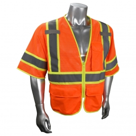 Radians SV272-3ZOM Type R Class 3 Multipurpose Two-Tone Surveyor Safety Vest - Orange