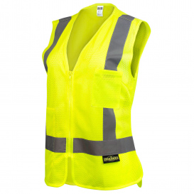 Radians SV2ZW Type R Class 2 Women\'s Economy Safety Vest - Yellow/Lime