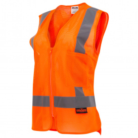 Radians SV2ZW Type R Class 2 Women\'s Economy Safety Vest - Orange