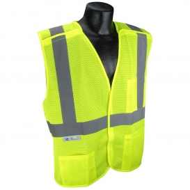 Radians SV4X-2VGM Type R Class 2 Mesh Breakaway X-Back Safety Vest - Yellow/Lime