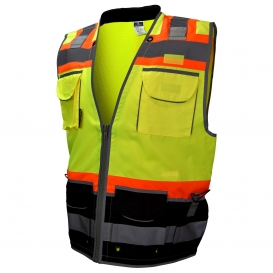 Radians SV55B-2ZGD Type R Class 2 Heavy Duty Black Bottom Engineer Safety Vest