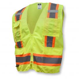 Radians SV6G Type R Class 2 Two-Tone Surveyor Safety Vest - Yellow/Lime