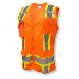 Radians SV6W Type R Class 2 Women\'s Two-Tone Surveyor Safety Vest - Orange