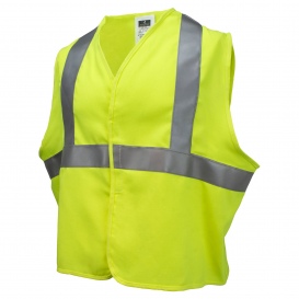 Radians SV92-M2 Basic Modacrylic FR Type R Class 2 Solid Safety Vest - Yellow/Lime