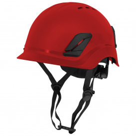 Radians THRXV Titanium Vented Climbing Cap Style Helmet - Red