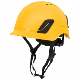 Radians THRXV Titanium Vented Climbing Cap Style Helmet - Yellow