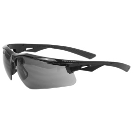 Radians TXC1-23 Thraxus Safety Glasses - Black Frame - Smoke IQ Anti-Fog Lens