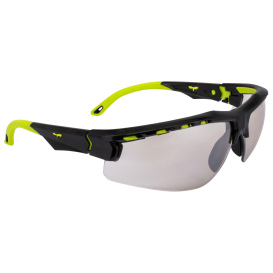 Radians TXE8-90ID Thraxus Elite Safety Glasses - Black/Yellow Frame - Indoor/Outdoor Lens