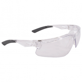 Radians TXM1-10ID Thraxus Safety Glasses - Clear Frame - Clear Lens