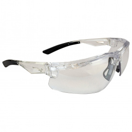 Radians TXM1-13ID Thraxus Safety Glasses - Crystal Frame - Clear IQ Anti-Fog Lens