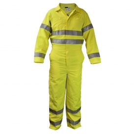 Neese VM7CA3FY Type R Class 3 FR Modacrylic High Visibility Coverall