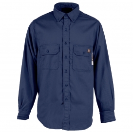 Neese VN4SH Nomex 4.5 oz Long Sleeve FR Work Shirt - Navy