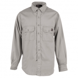Neese VN6SH Nomex 6 oz Long Sleeve FR Work Shirt - Gray