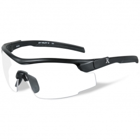 Remington RE101 Shooting Glasses - Black Frame - Clear Lens