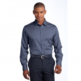 Red House RH62 Slim Fit Non-Iron Pinpoint Oxford Shirt - Vintage Navy