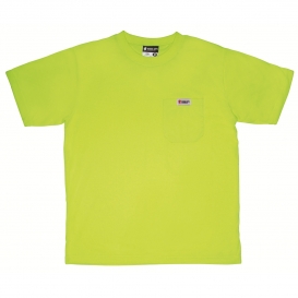 River City STSL Solid Jersey Safety Shirt - Yellow/Lime