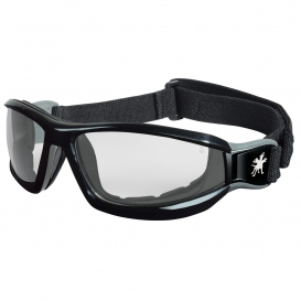 MCR Safety RP110AF RP1 Goggles - Black Frame - Clear Anti-Fog Lens