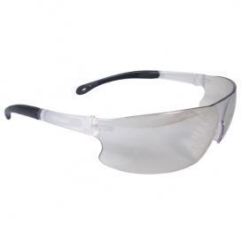 Radians Rad-Sequel Safety Glasses - Smoke Temple Tips - Indoor/Outdoor Mirror Lens