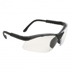 Radians RV0110ID Revelation Safety Glasses - Smoke Frame - Clear Lens