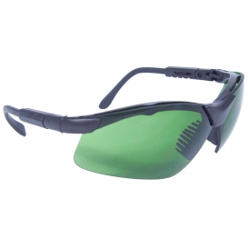 Radians RV0130ID Revelation Safety Glasses - Smoke Frame - Green IRUV 3.0 Lens