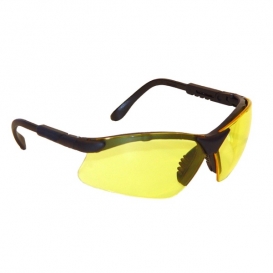 Radians Revelation Safety Glasses - Smoke Frame - Amber Lens