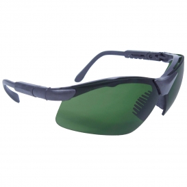 Radians RV0150ID Revelation Safety Glasses - Smoke Frame - Green IRUV 5.0 Lens
