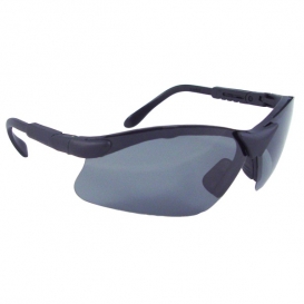 Radians Revelation Safety Glasses - Smoke Frame - Smoke Polarized Lens
