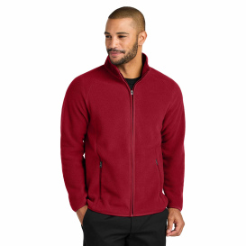 Port Authority F700 C-FREE Raglan Fleece - Rich Red