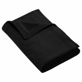 Port Authority 18900 Heavy Blend Fleece Stadium Blanket - Black