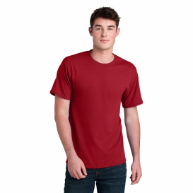 Port & Company PC01 Core Blend Recycled Tee - Red