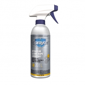 Sprayon LU 201L - Liqui-Sol Open Gear and Wire Rope Lubricant - 14 fl oz Spray Bottle