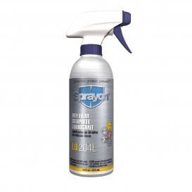 Sprayon LU 204L - Liqui-Sol Dry Film Graphite Lubricant - 14 fl oz Spray Bottle