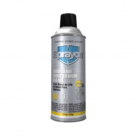 Sprayon LU 101 - Food Grade White Grease - 13.75 oz Aerosol