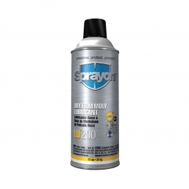 Sprayon LU 200 - Dry Film Moly Lubricant - 11 oz Aerosol