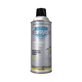 Sprayon LU 207 - Food Grade Synthetic Grease - 14.25 oz Aerosol