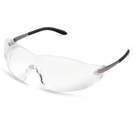 Crews Blackjack Safety Glasses - Metal Temples - Clear Lens