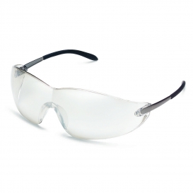 Crews S2119 Blackjack Safety Glasses - Metal Temples - Indoor/Outdoor Mirror Lens