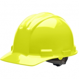 Bullard S51HYR Standard Hard Hat - Ratchet Suspension - Hi-Viz Yellow